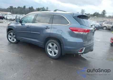 2019 Toyota Highlander Limited from USA, damaged, VIN 5TDDZRFH0KS732251